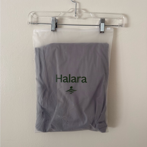 NWT Halara Flex™ Gray Mid Rise Pocket Straight Leg Work Pants Womens Large - Picture 11 of 13